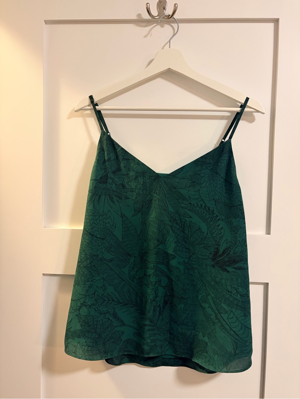 Wilfred Artizia Everly Camisole, Forest Green, Sz. Small